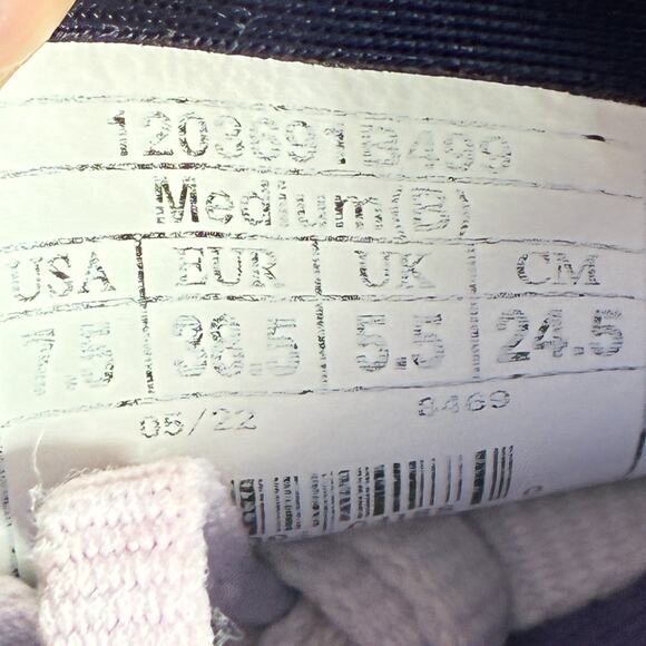 Brooks Glycerin 20 Dark Blue Running Shoes Lace Up 1203691B499 Women’s Size 7.5 - Picture 9 of 10